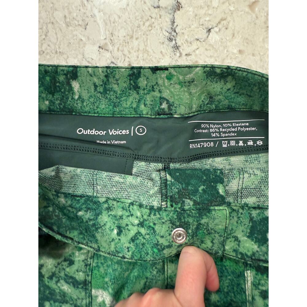 Outdoor Voices Green Smoke Marble Rectrek Skirt Size S NWT - Picture 8 of 8